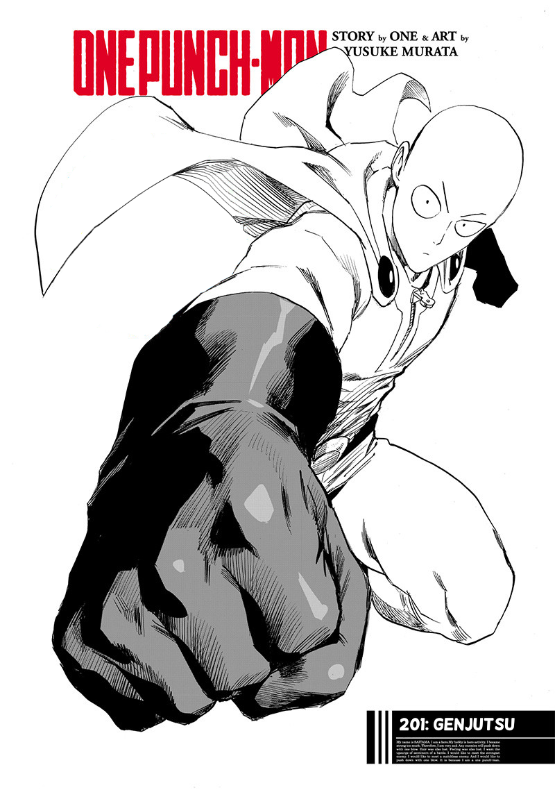 One-Punch Man, Chapter 201 image 01